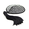 Joy Jewels Cache-Tétons Coeur Noir-Argent x2